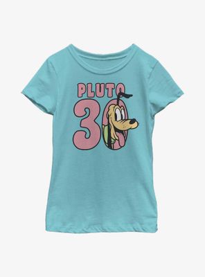Disney Pluto Smiles Youth Girls T-Shirt