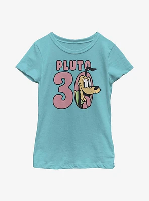 Disney Pluto Smiles Youth Girls T-Shirt