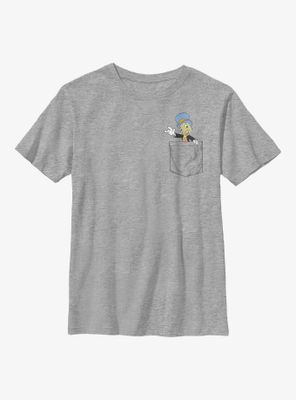 Disney Pinocchio Jiminy Pocket Youth T-Shirt