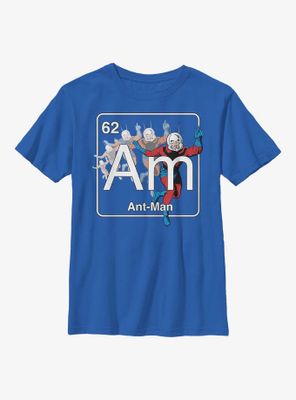 Marvel Ant Man Periodic Table Youth T-Shirt