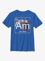 Marvel Ant Man Periodic Table Youth T-Shirt