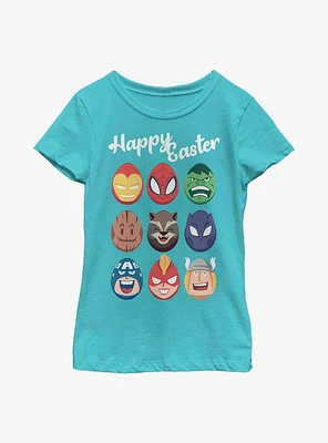 Marvel Avengers Eggs Youth Girls T-Shirt