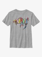 Marvel Avengers Logo Ensemble Youth T-Shirt