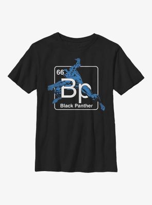 Marvel Black Panther Periodic Table Youth T-Shirt