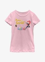 Marvel Black Widow Spring Power Youth Girls T-Shirt