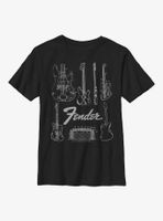 Fender Chart Youth T-Shirt