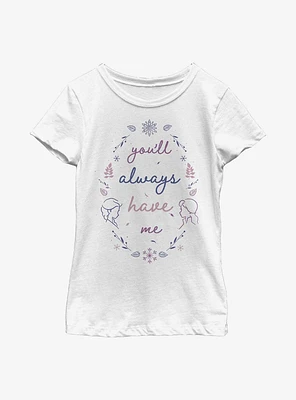 Disney Frozen 2 Have Me Youth Girls T-Shirt