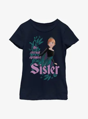 Disney Frozen 2 Optimist Sister Youth Girls T-Shirt