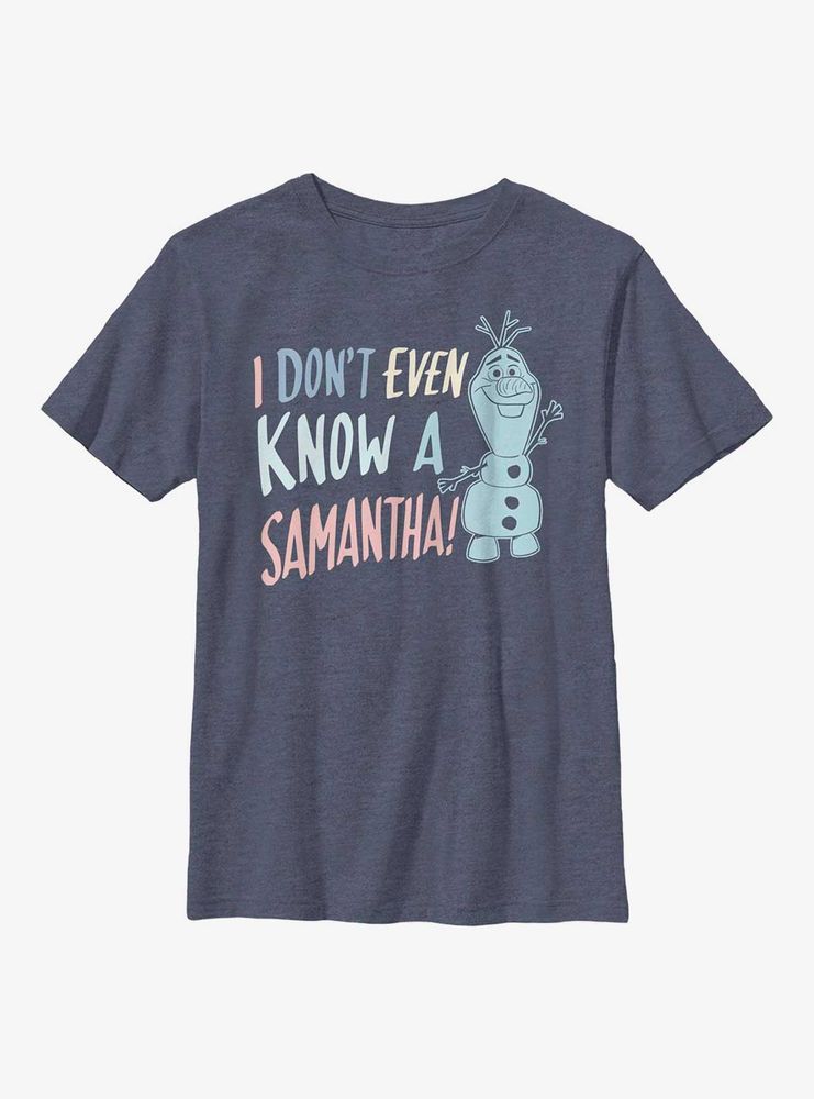 Disney Frozen 2 I Don't Know Samantha Youth T-Shirt