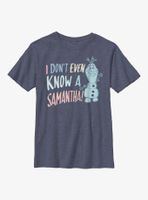 Disney Frozen 2 I Don't Know Samantha Youth T-Shirt