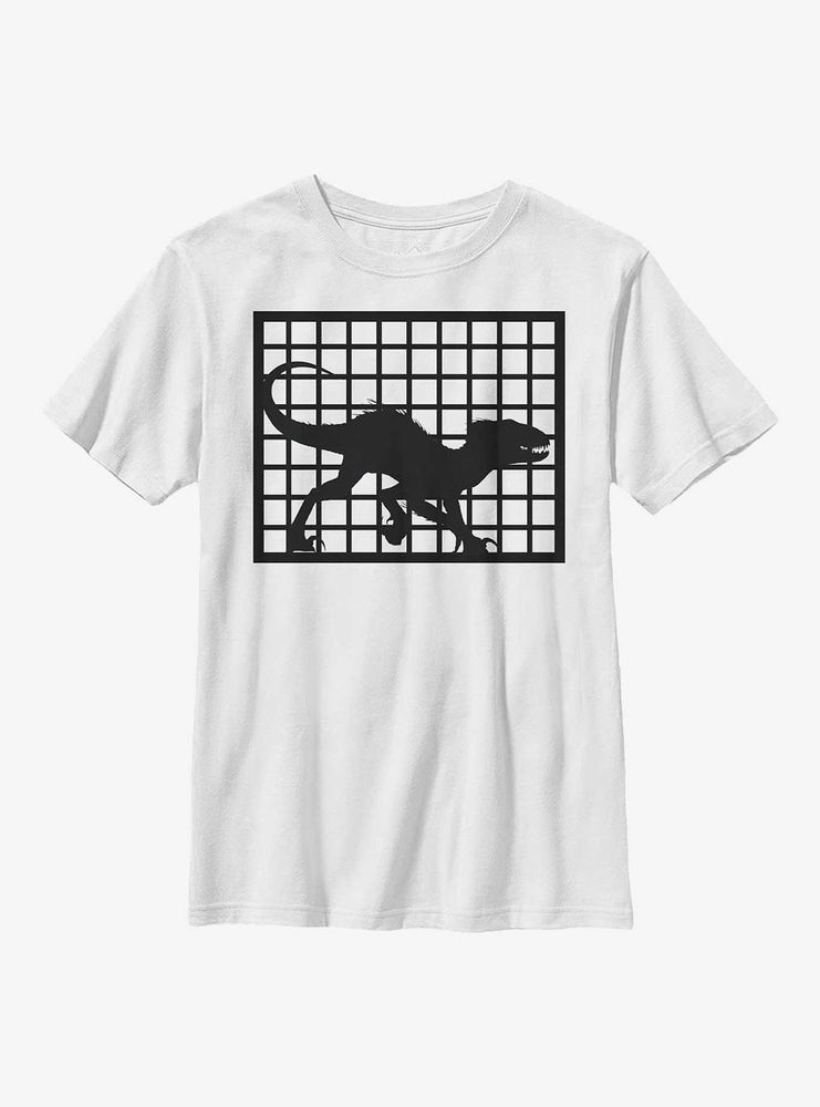 Jurassic Park Caged Indominus Youth T-Shirt