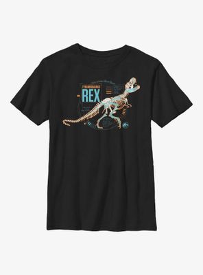 Jurassic Park Trex Schematic Youth T-Shirt