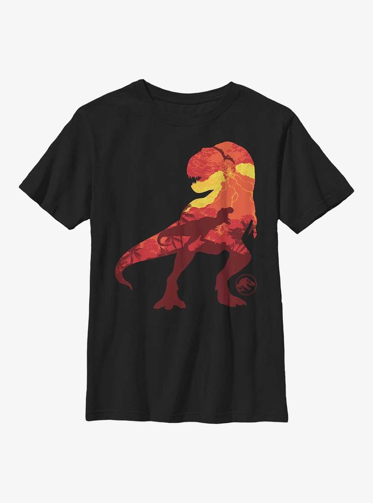 Jurassic Park Volcano Rex Youth T-Shirt