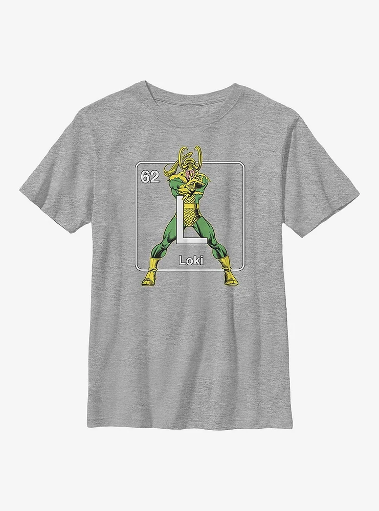 Marvel Loki Periodic Table Youth T-Shirt