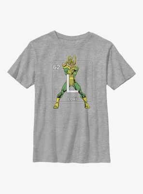 Marvel Loki Periodic Table Youth T-Shirt