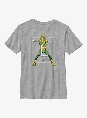 Marvel Loki Periodic Table Youth T-Shirt
