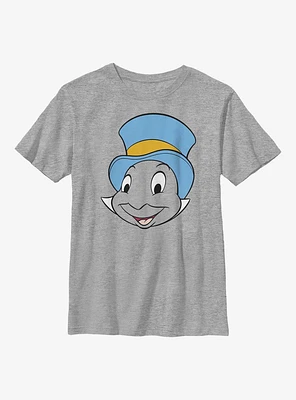 Disney Pinocchio Jiminy Face Youth T-Shirt