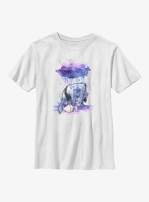 Disney Winnie The Pooh Watercolor Eeyore Youth T-Shirt