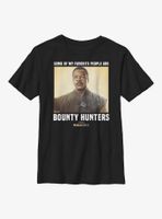 Star Wars The Mandalorian Bounty Friends Youth T-Shirt