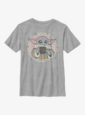 Star Wars The Mandalorian Cutesy Yoda Youth T-Shirt