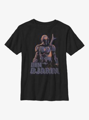 Star Wars The Mandalorian Din Djarin Youth T-Shirt