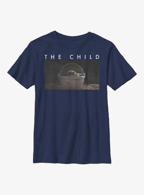 Star Wars The Mandalorian Float Child Youth T-Shirt