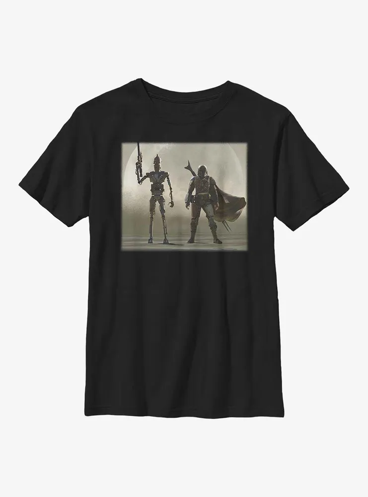 Star Wars The Mandalorian Mando Duo Youth T-Shirt