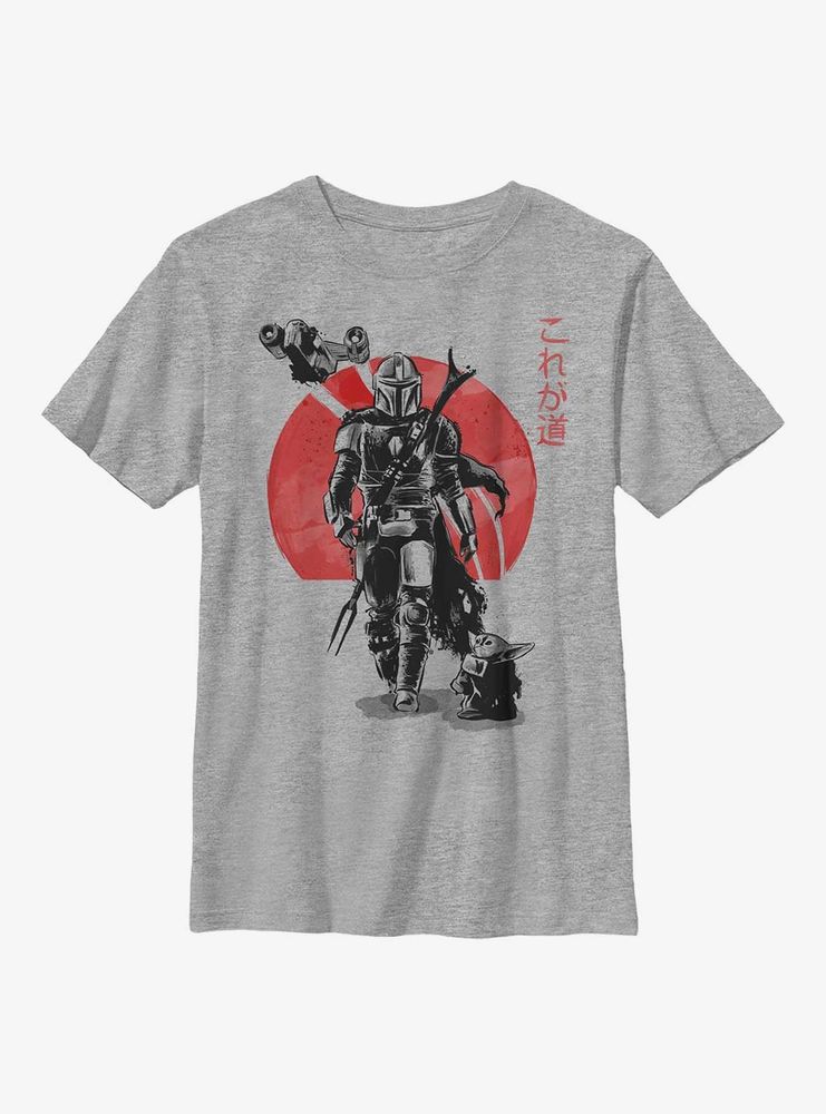 Star Wars The Mandalorian Sumi Ink Youth T-Shirt