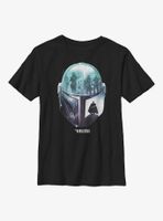 Star Wars The Mandalorian Moff Sunset Youth T-Shirt