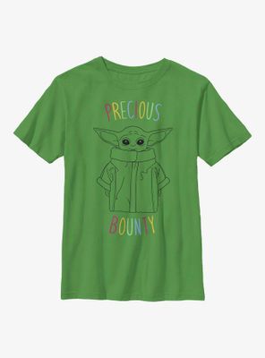 Star Wars The Mandalorian Precious Bounty Youth T-Shirt