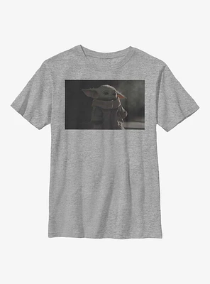 Star Wars The Mandalorian Sad Baby Youth T-Shirt