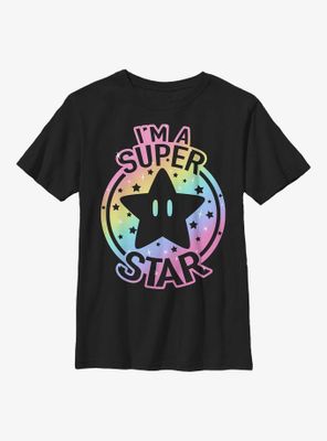 Nintendo Super Mario Rainbow Lineup Youth T-Shirt