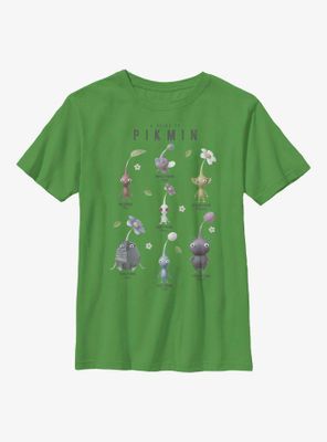Nintendo Pikmin Chart Youth T-Shirt