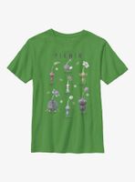 Nintendo Pikmin Chart Youth T-Shirt