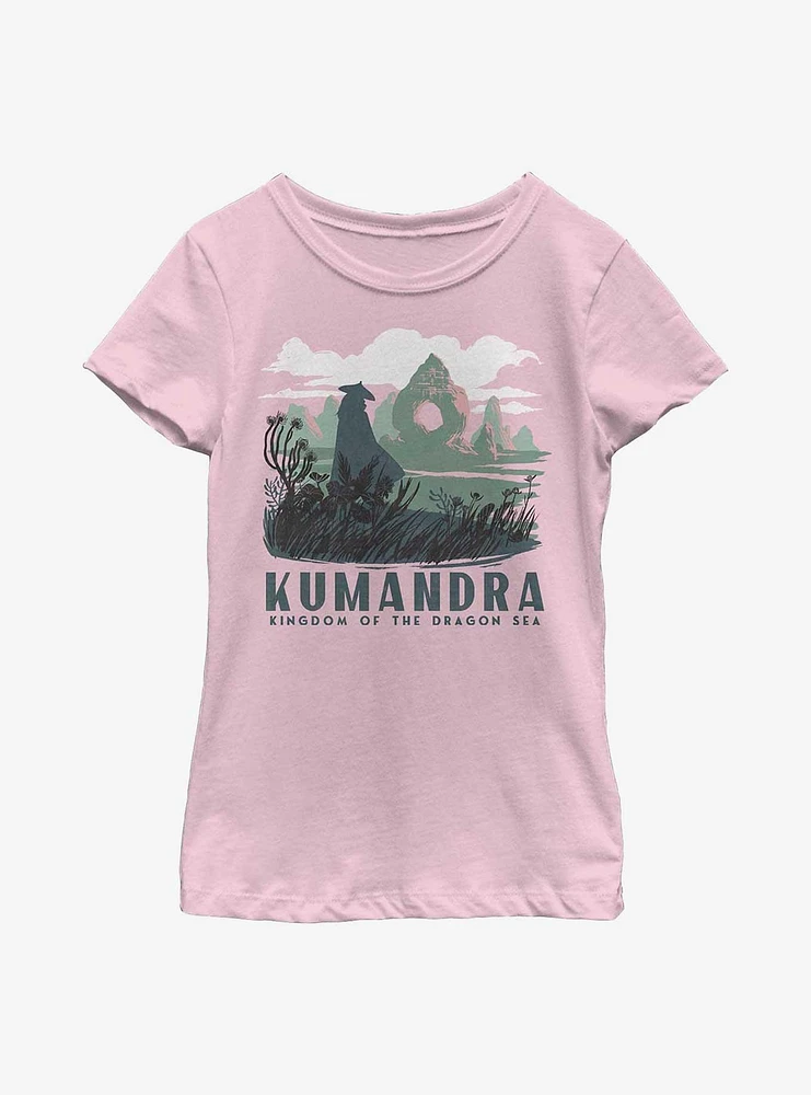 Raya And The Last Dragon Kumandra Youth Girls T-Shirt