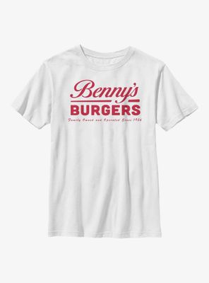 Stranger Things Benny's Burgers Youth T-Shirt