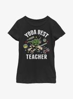 Star Wars: The Clone Wars Yoda Best Teacher Youth Girls T-Shirt