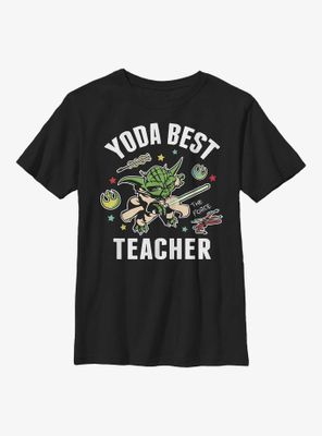 Star Wars: The Clone Wars Yoda Best Teacher Youth T-Shirt