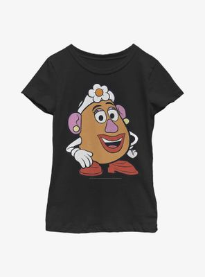 Disney Pixar Toy Story 4 Mrs Potato Head Big Face Youth Girls T-Shirt