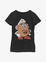 Disney Pixar Toy Story 4 Mrs Potato Head Big Face Youth Girls T-Shirt