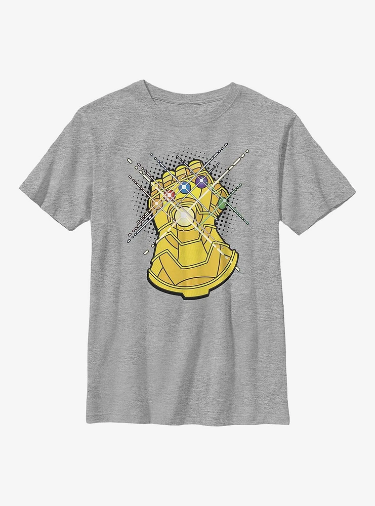 Marvel Avengers Gold Gauntlet Youth T-Shirt