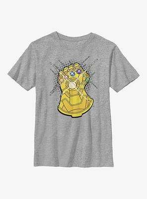 Marvel Avengers Gold Gauntlet Youth T-Shirt
