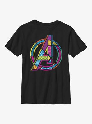 Marvel Avengers Halftone Pop A Youth T-Shirt