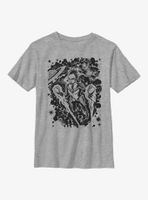 Marvel Captain Stencil Youth T-Shirt