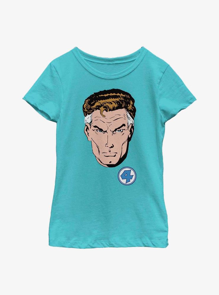 Marvel Fantastic Four Mr Face Youth Girls T-Shirt