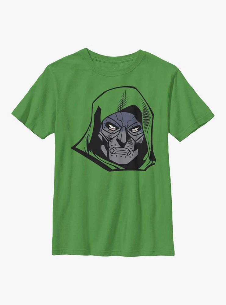 Marvel Fantastic Four Doom Face Youth T-Shirt