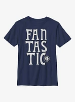 Marvel Fantastic Four Words Youth T-Shirt