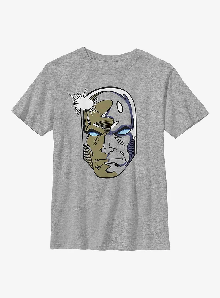 Marvel Fantastic Four Silver Head Youth T-Shirt