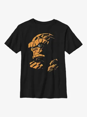 Marvel Fantastic Four Thing Glares Youth T-Shirt