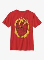 Marvel Fantastic Four Torch Shoulder Youth T-Shirt